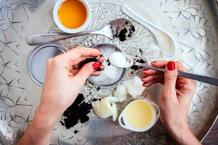 vaníliás peeling DIY vaníliás testradír házilag